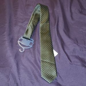 Black and gray tie
